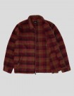 CHAQUETA HUF MEGABLAST PLAID JACKET   BERRY
