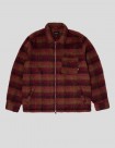 CHAQUETA HUF MEGABLAST PLAID JACKET   BERRY