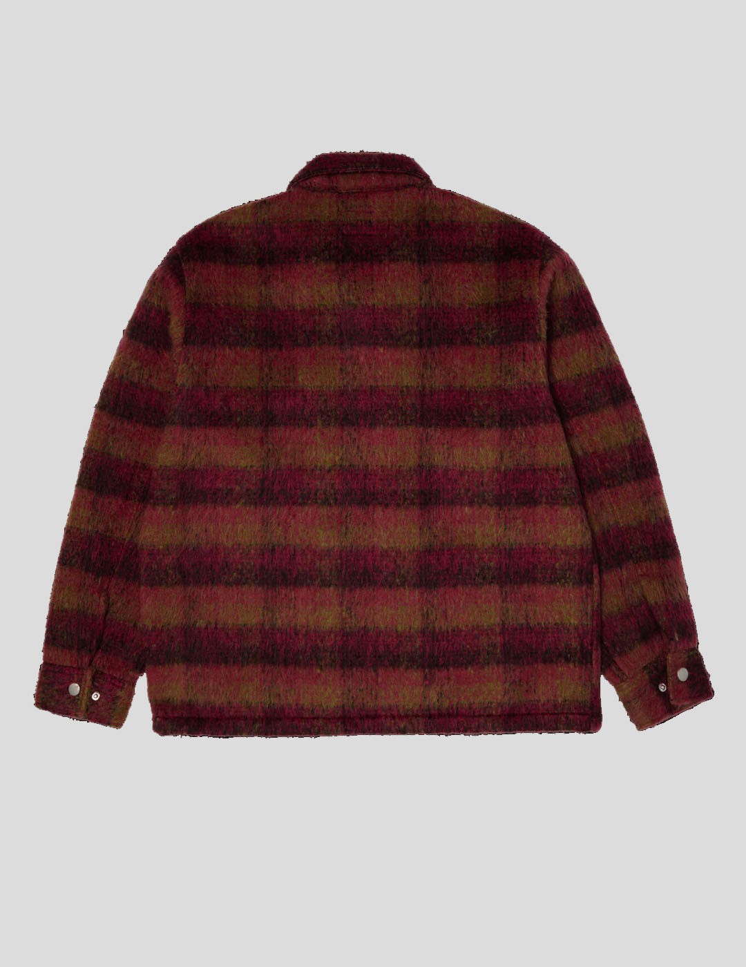 CHAQUETA HUF MEGABLAST PLAID JACKET   BERRY
