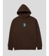 SUDADERA HUF MEGABLAST EMBROIDED PO HOODIE  BISON