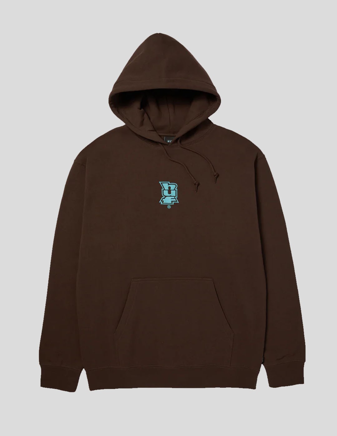 SUDADERA HUF MEGABLAST EMBROIDED PO HOODIE  BISON