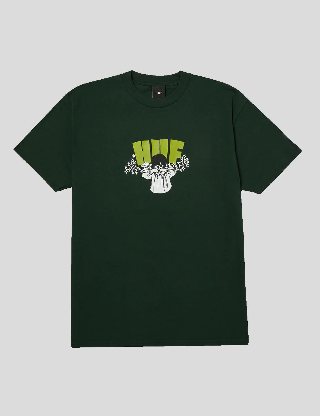 CAMISETA HUF DAZED TEE  FOREST GREEN