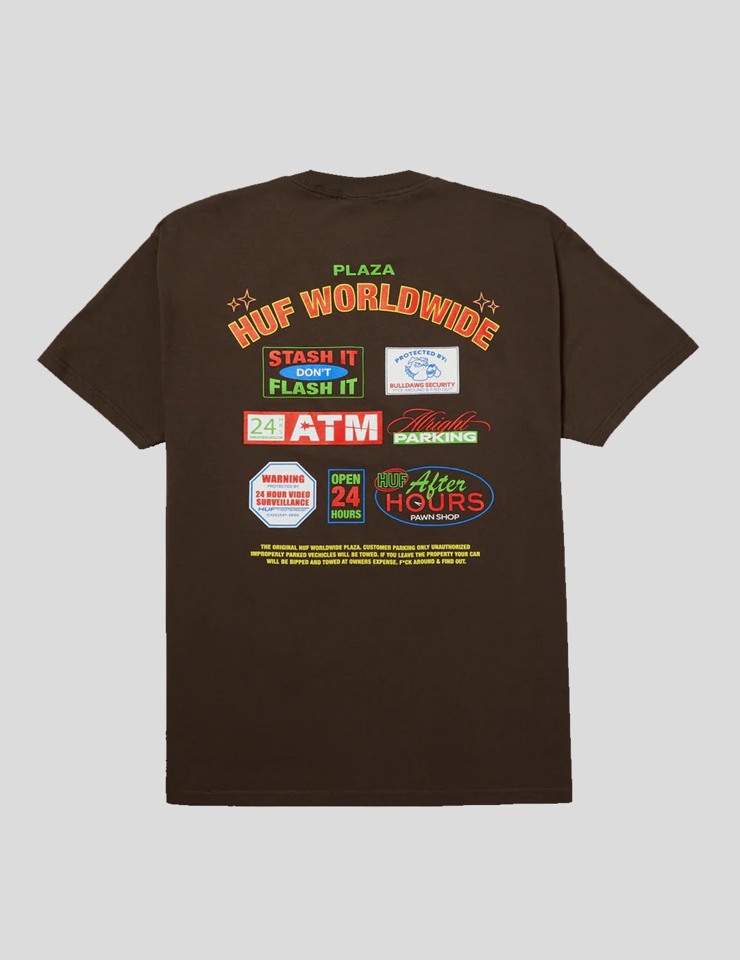 CAMISETA HUF PROMO TEE  BISON