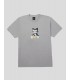 CAMISETA HUF BLOCKS TEE  LILCK