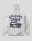 SUDADERA BUTTER GOODS TERRAIN PULLOVER HOODIE  CEMENT