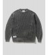 SUDADERA BUTTER GOODS BLEACH KNIT SWEATER   BLACK