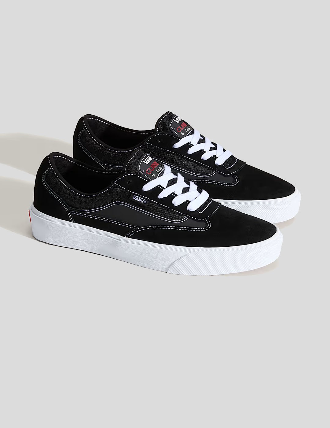 ZAPATILLAS VANS  SKATE CURREN CAPLES  BLACK-WHITE