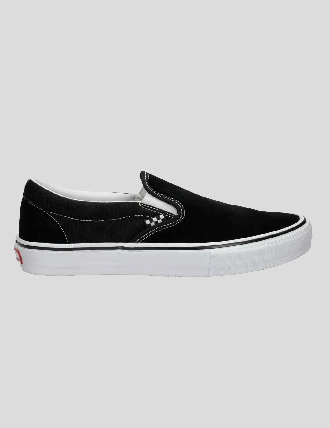 ZAPATILLAS VANS  SKATE SLIP-ON  BLACK-WHITE