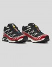 ZAPATILLAS SALOMON XT-6  GORE-TEX BLACK-FLAME SCARLET-VANILA ICE