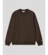 SUDADERA CARHARTT WIP  CHASE SWEAT  TOBACCO