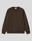 SUDADERA CARHARTT WIP  CHASE SWEAT  TOBACCO