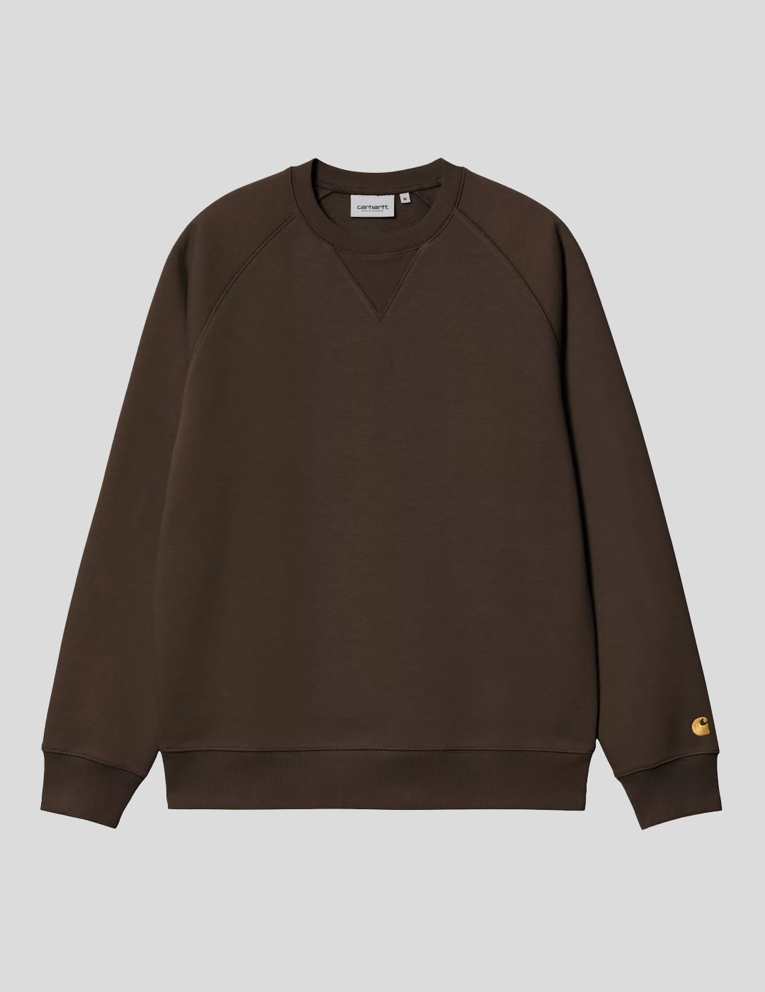 SUDADERA CARHARTT WIP  CHASE SWEAT  TOBACCO