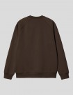 SUDADERA CARHARTT WIP  CHASE SWEAT  TOBACCO