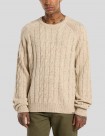 SUDADERA DICKIES VANLEER CABLE SWEATER  WOOD ASH
