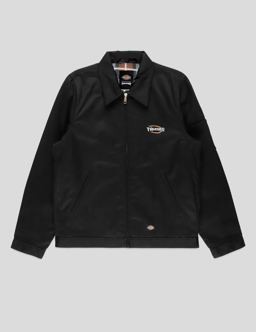 CHAQUETA DICKIES X THRASHER JACKET  BLACK