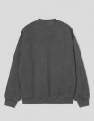 SUDADERA CARHARTT WIP  VISTA SWEAT  BLACK GARMENT DYED