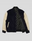 CHAQUETA HUF GLOBAL TRANSIT VARSITY JACKET   NAVY