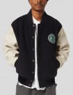 CHAQUETA HUF GLOBAL TRANSIT VARSITY JACKET   NAVY