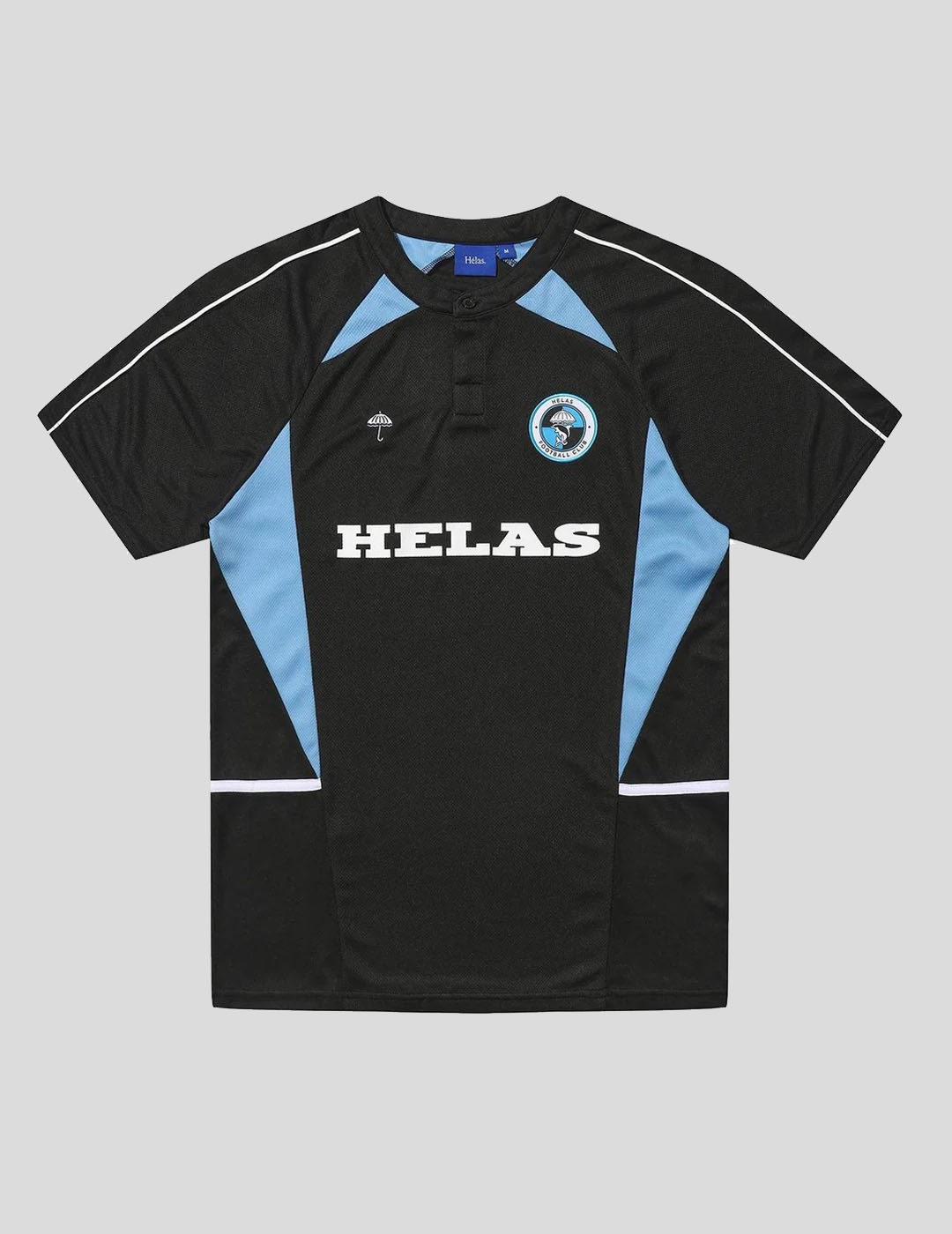 CAMISETA HÉLAS DOLPHIN FOOTBALL POLO   BLACK-BLUE
