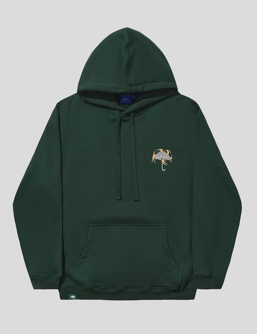 SUDADERA HÉLAS DANCING HOODIE  PASTEL YELLOW FOREST GREEN