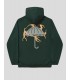 SUDADERA HÉLAS DANCING HOODIE  PASTEL YELLOW FOREST GREEN