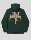 SUDADERA HÉLAS DANCING HOODIE  PASTEL YELLOW FOREST GREEN