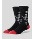 CALCETINES STANCE SKELLY DANCING CREW   BLACK