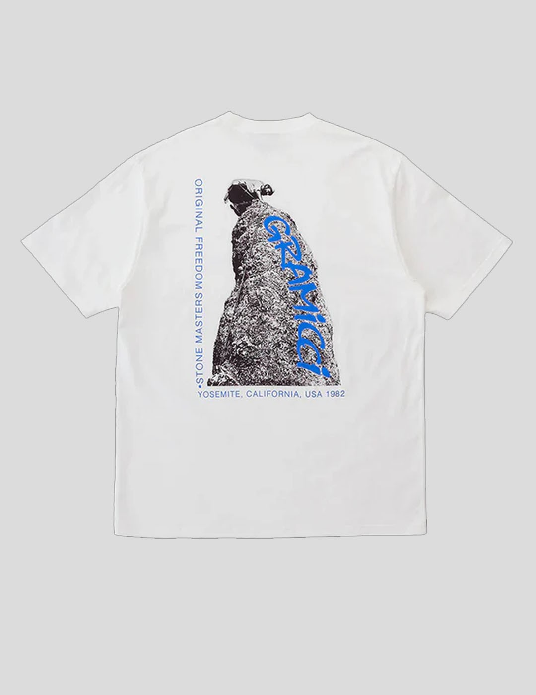 CAMISETA GRAMICCI STONEMASTERS TEE  WHITE