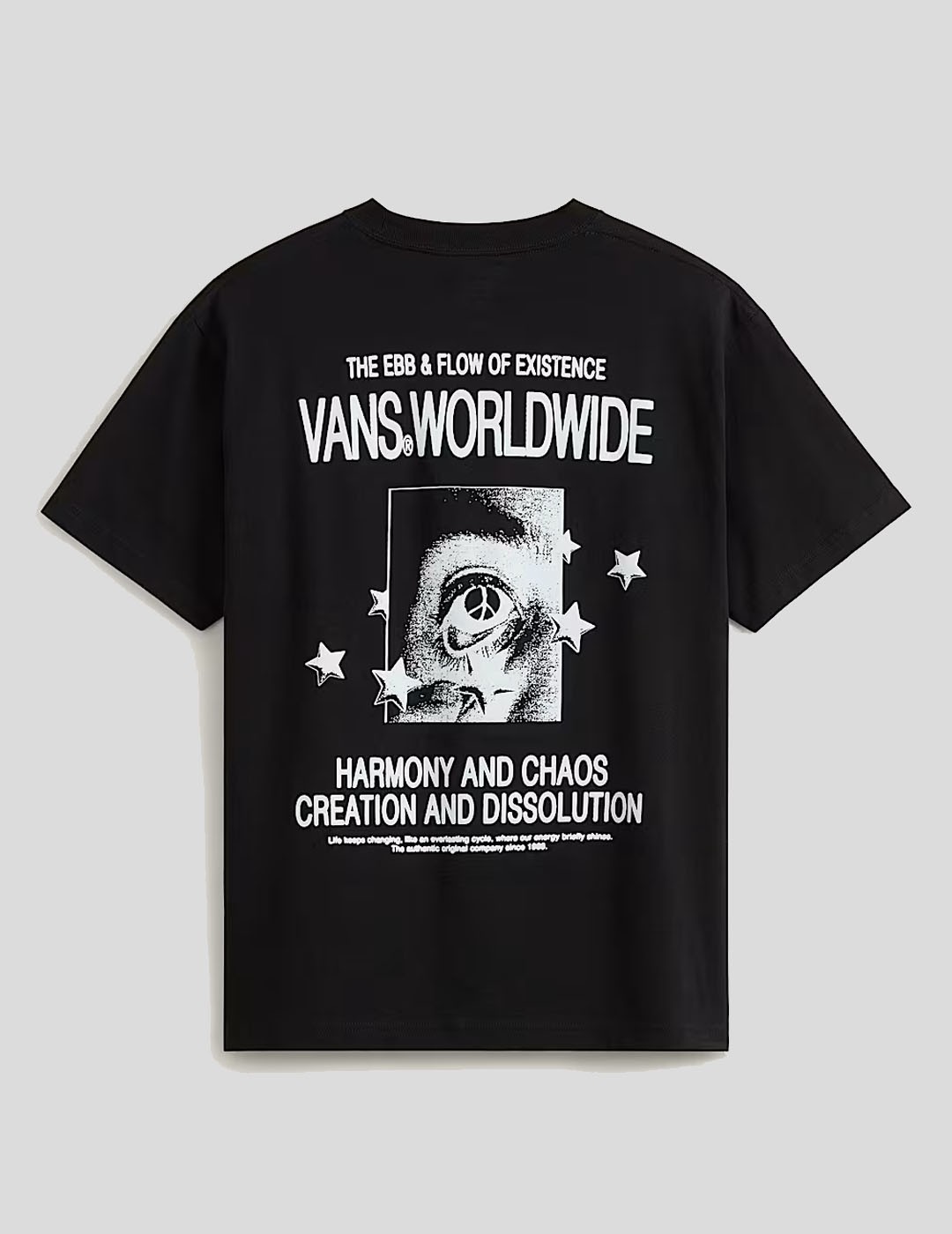 CAMISETA VANS  CHAOS TEE  BLACK