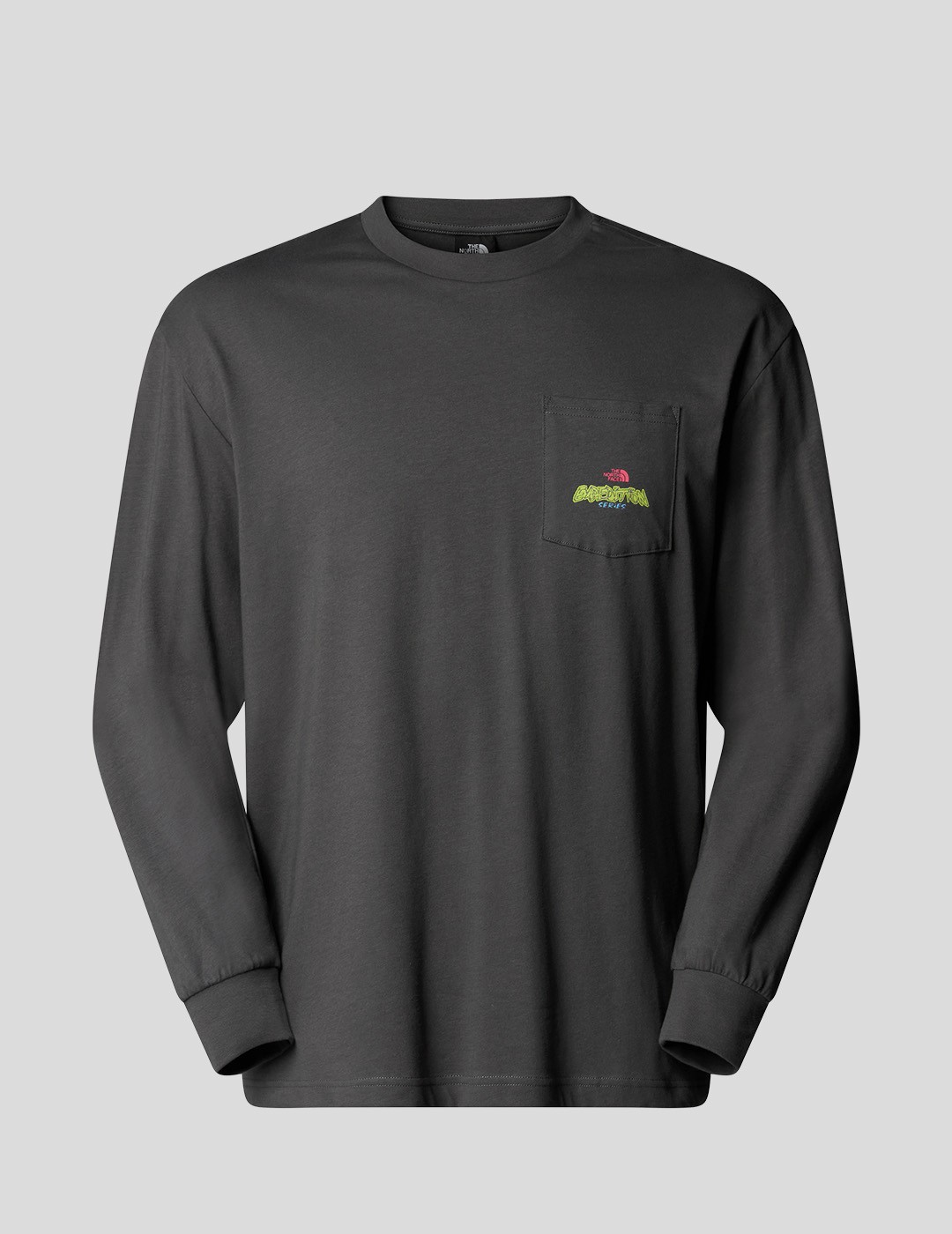CAMISETA THE NORTH FACE EXPEDITION CELEBRATION LS TEE  ANTHRACITE GREY