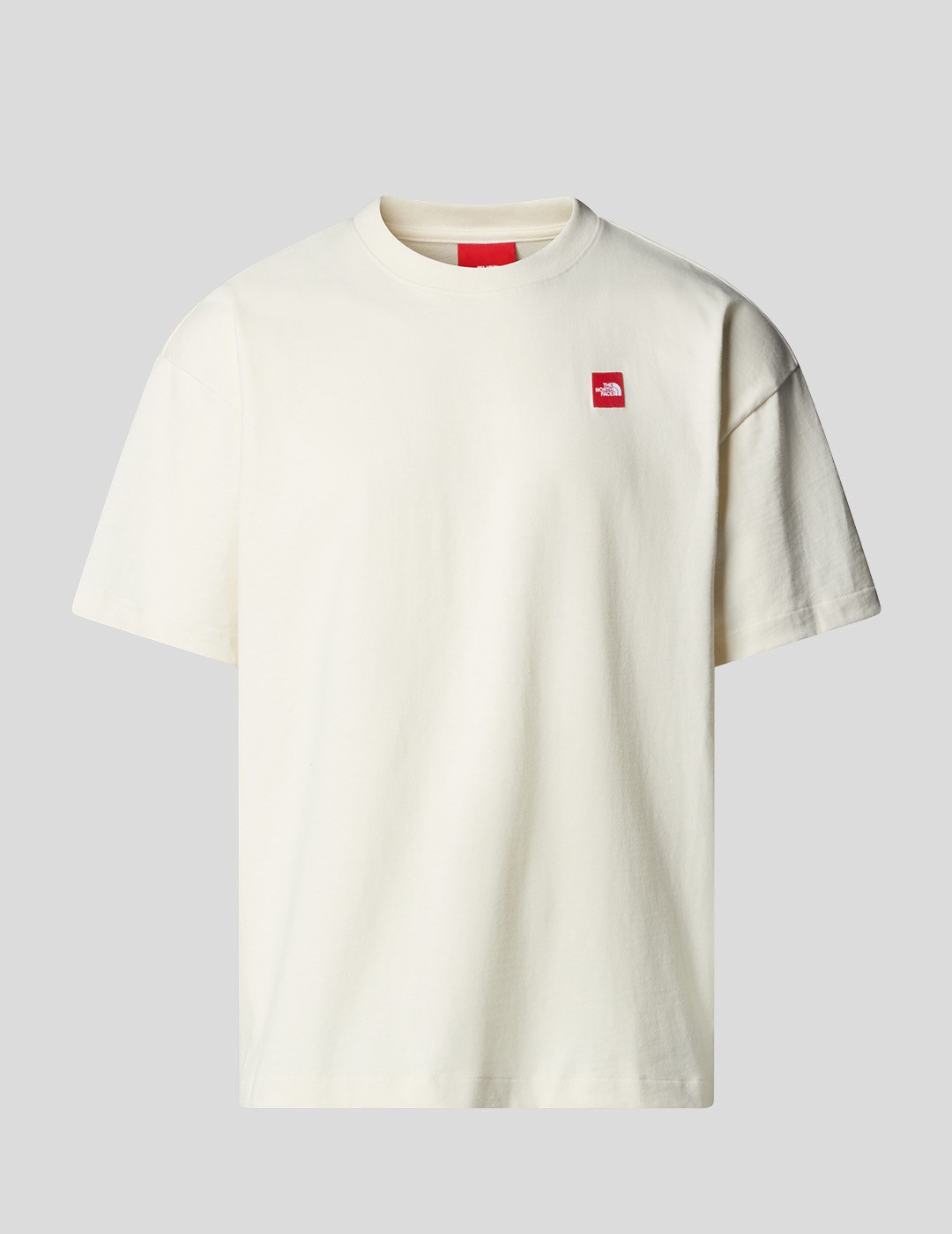 CAMISETA THE NORTH FACE RED BOX RELAXED TEE  WHITE DUNE