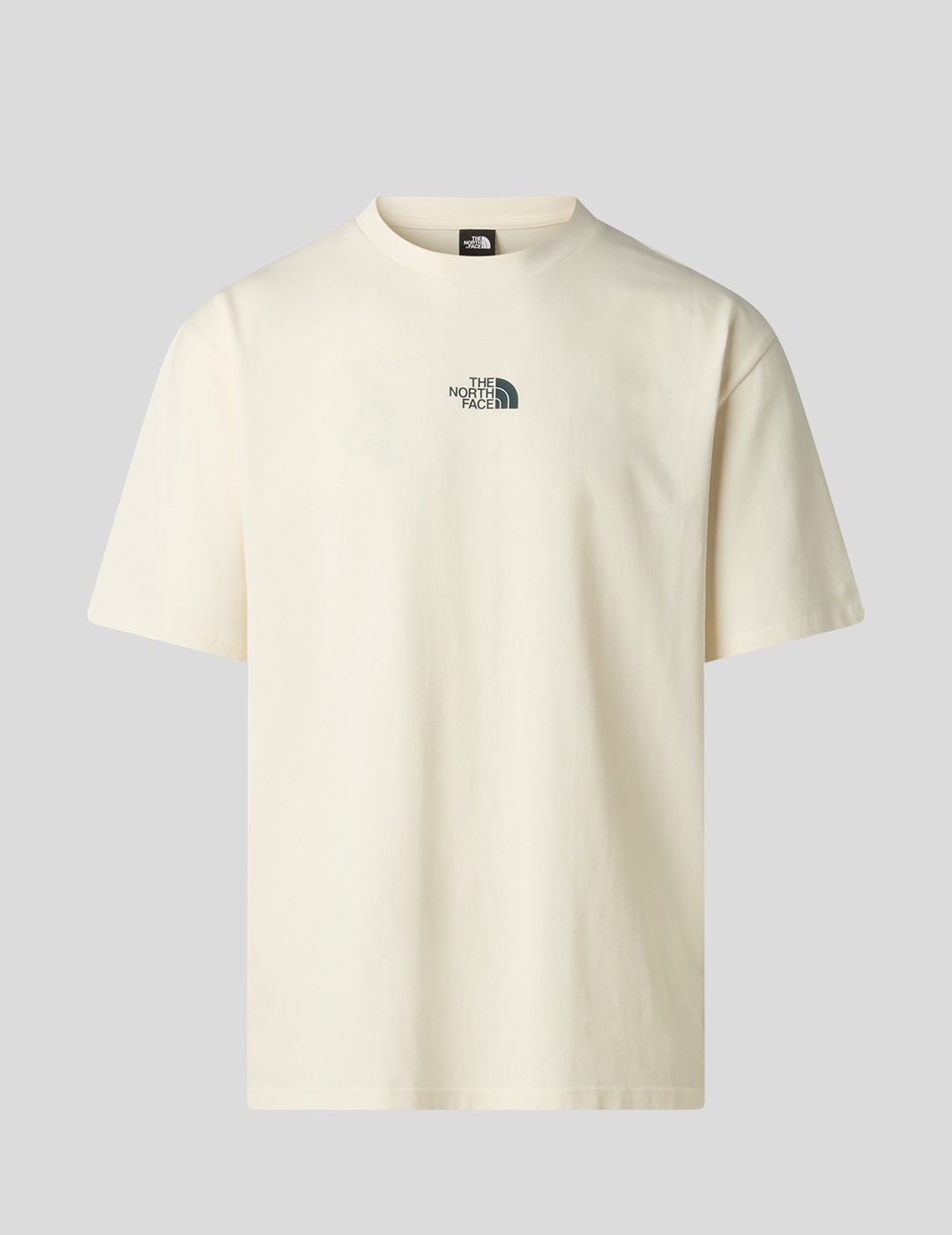 CAMISETA THE NORTH FACE MOUNTAIN FUN OVERSIZE TEE  WHITE DUNE 