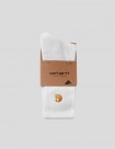 CALCETINES CARHARTT WIP  CHASE SOCKS  KNIT WHITE