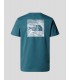 CAMISETA THE NORTH FACE NSE BOX CELEBRATION TEE  SPACE