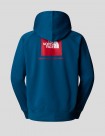 SUDADERA THE NORTH FACE RAGLAN BOX NSE HOODIE  MINERAL INK