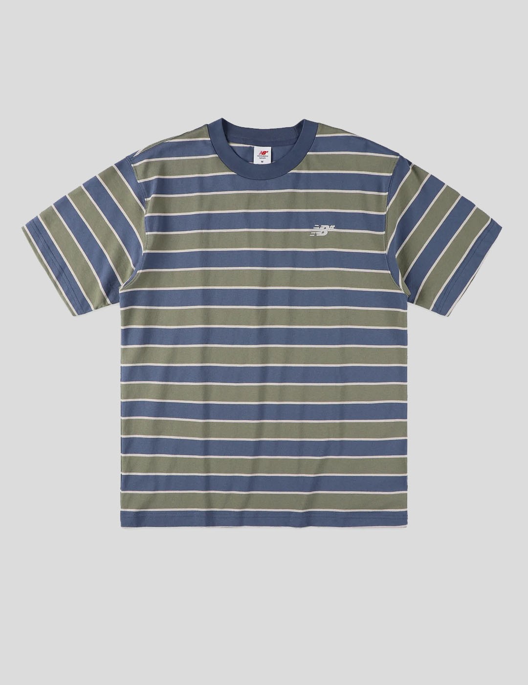 CAMISETA NEW BALANCE NUMERIC NUMERIC THIN STRIPE TEE  VINTAGE INDIGO