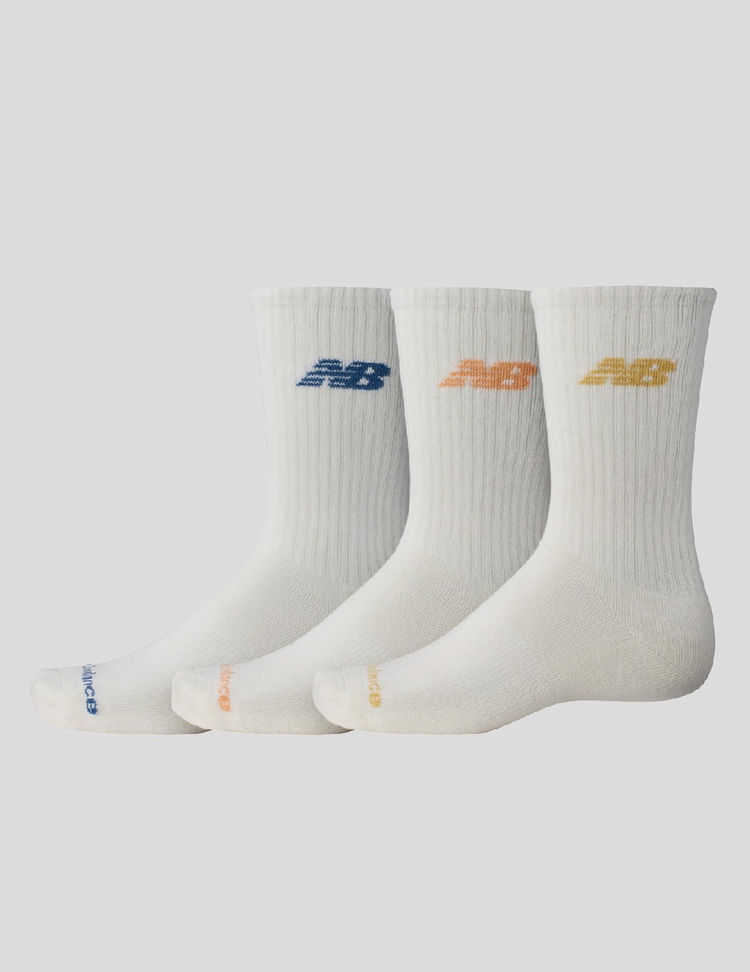 CALCETINES NEW BALANCE EVERYDAY CREW 3 PACK SOCKS  SEA SALT