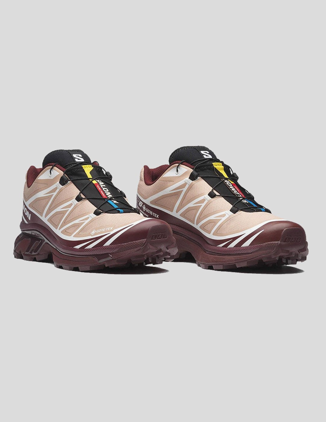 ZAPATILLAS SALOMON XT-6  GORETEX MAHOGANY ROSE-TAWNY PORT