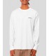 CAMISETA CARHARTT WIP  SCRIPT EMBROIDERY LS TEE  WHITE-BLACK