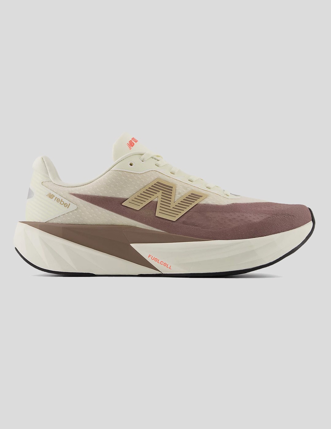 ZAPATILLAS NEW BALANCE FUELCELL REBEL  V5 ANGORA-EARTH SHADOW-SEA SALT