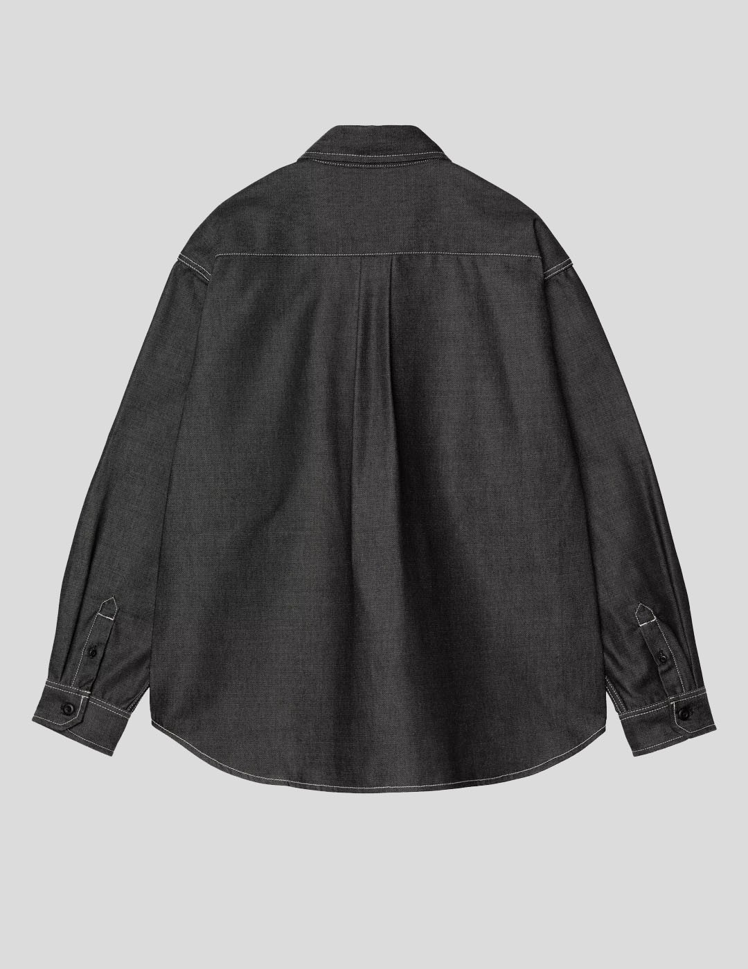 CAMISA CARHARTT WIP  TIGAN SHIRT JAC  DENIM-BLACK 