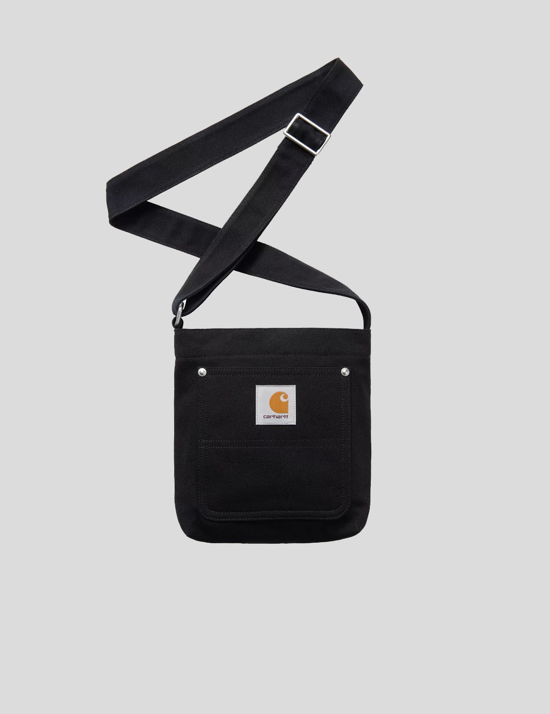 RIÑONERA CARHARTT WIP  CANVAS BAG  BLACK