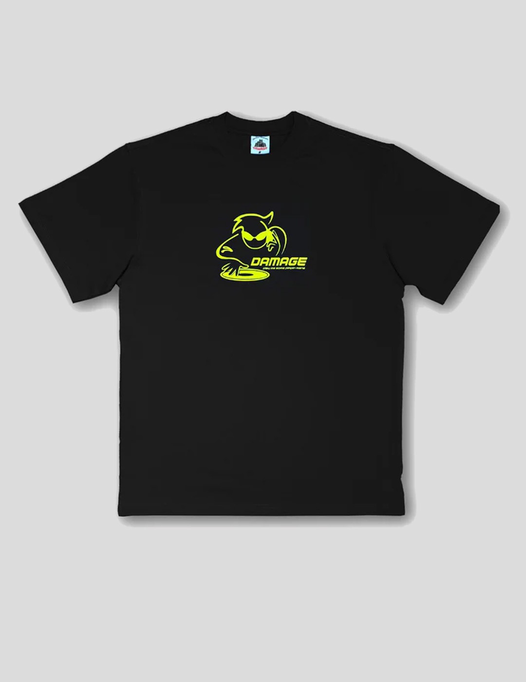 CAMISETA DAMAGE PIMPIN TEE  BLACK