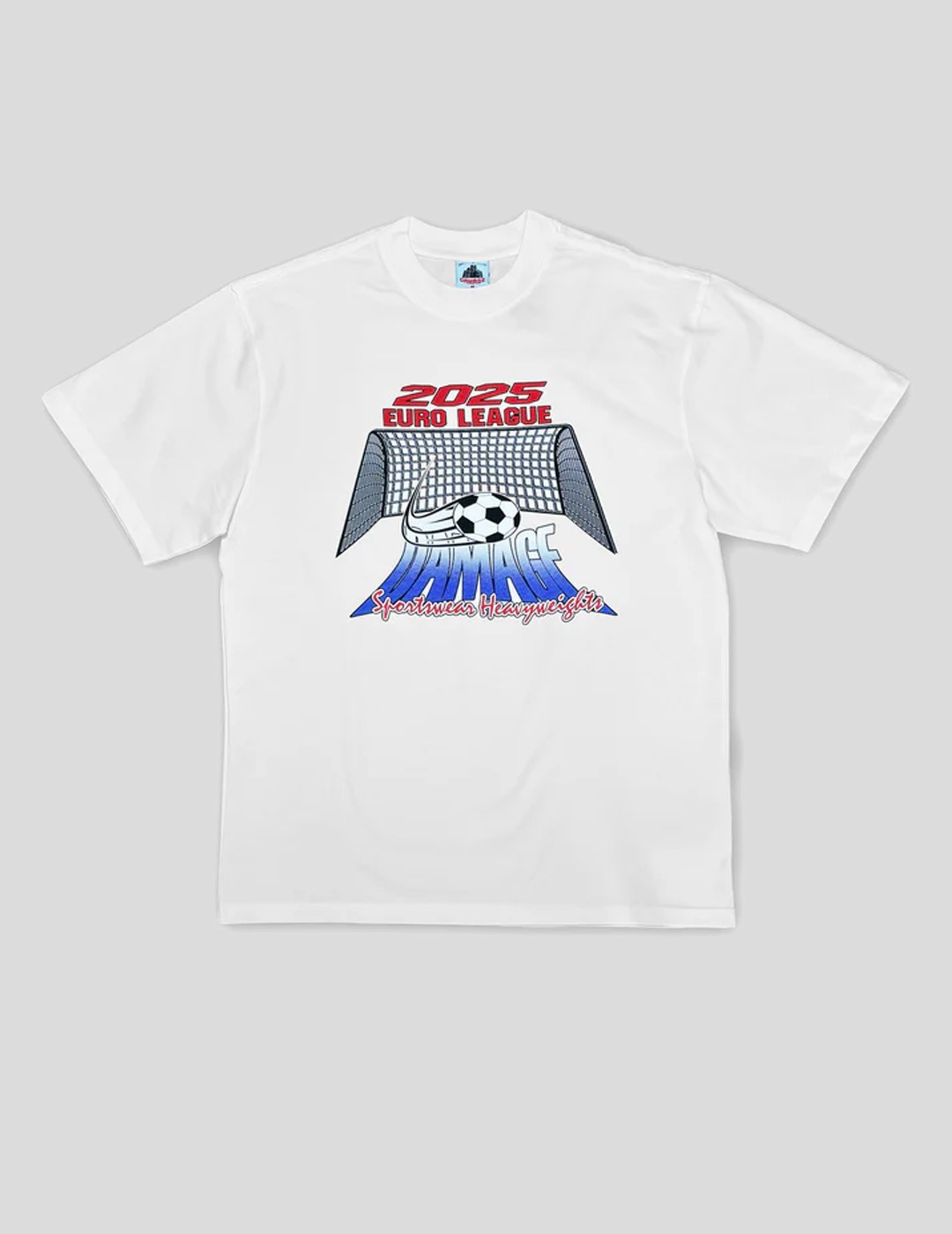 CAMISETA DAMAGE EUROLIGA TEE  WHITE