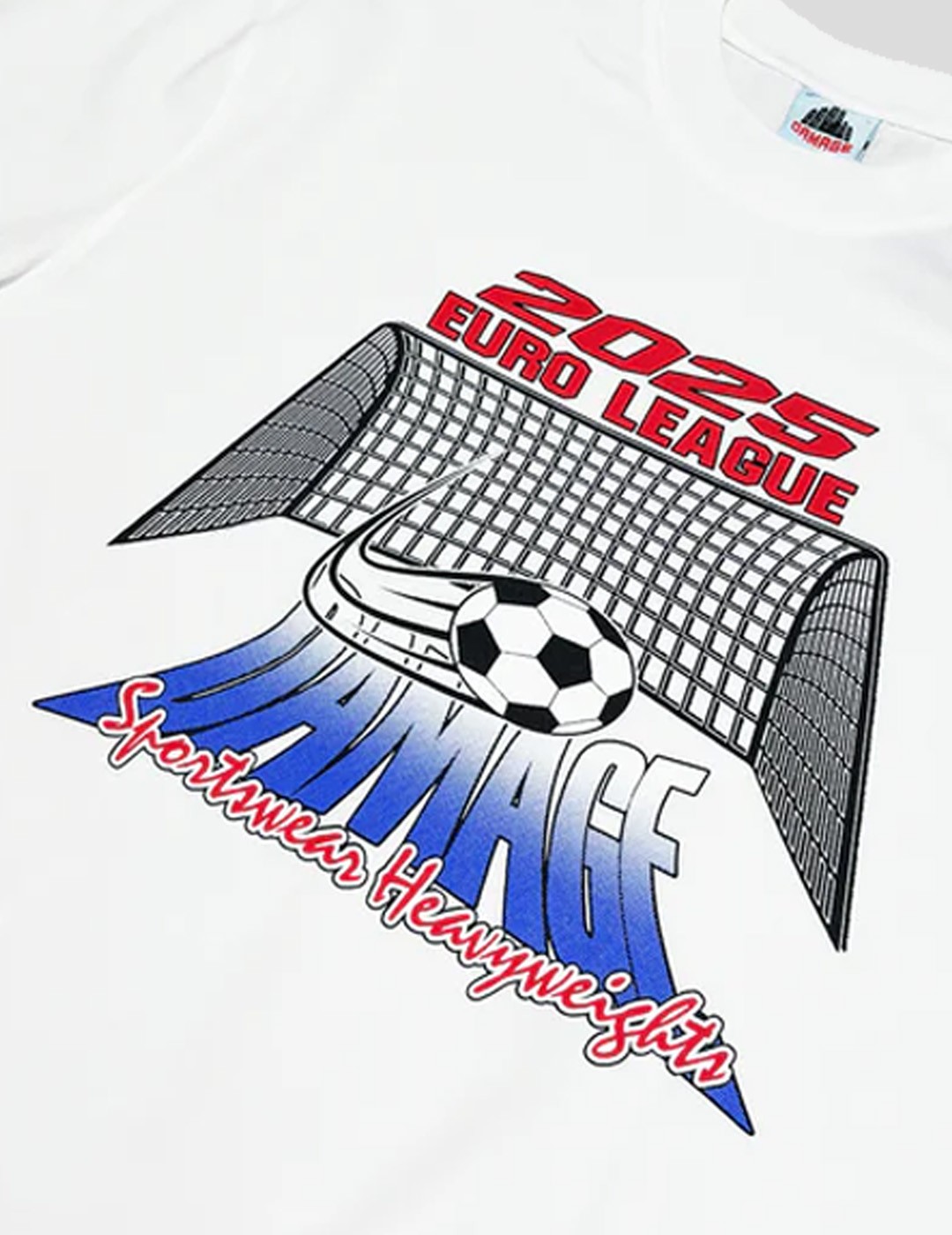 CAMISETA DAMAGE EUROLIGA TEE  WHITE