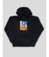 SUDADERA DAMAGE POH BANQUETE HOODIE  BLACK