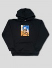 SUDADERA DAMAGE POH BANQUETE HOODIE  BLACK