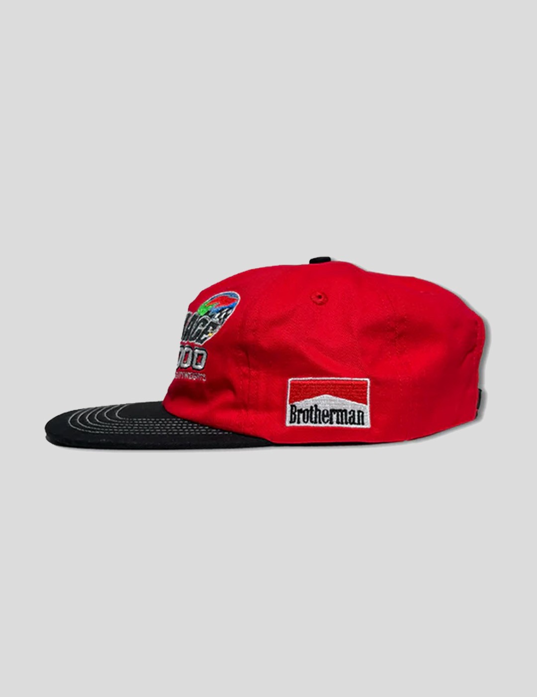 GORRA DAMAGE D3000 CAP  BLACK-RED