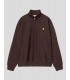 SUDADERA CARHARTT WIP  HALF ZIP AMERICAN SCRIPT  PALISANDER