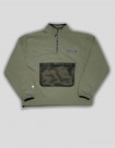 CHAQUETA DAMAGE TUNDRA 1-4 ZIP JACKET  MILITARY GREEN
